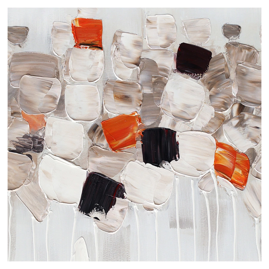 Панно декоративное Bergenson Bjorn Fleur, 80х140 см, бежевое