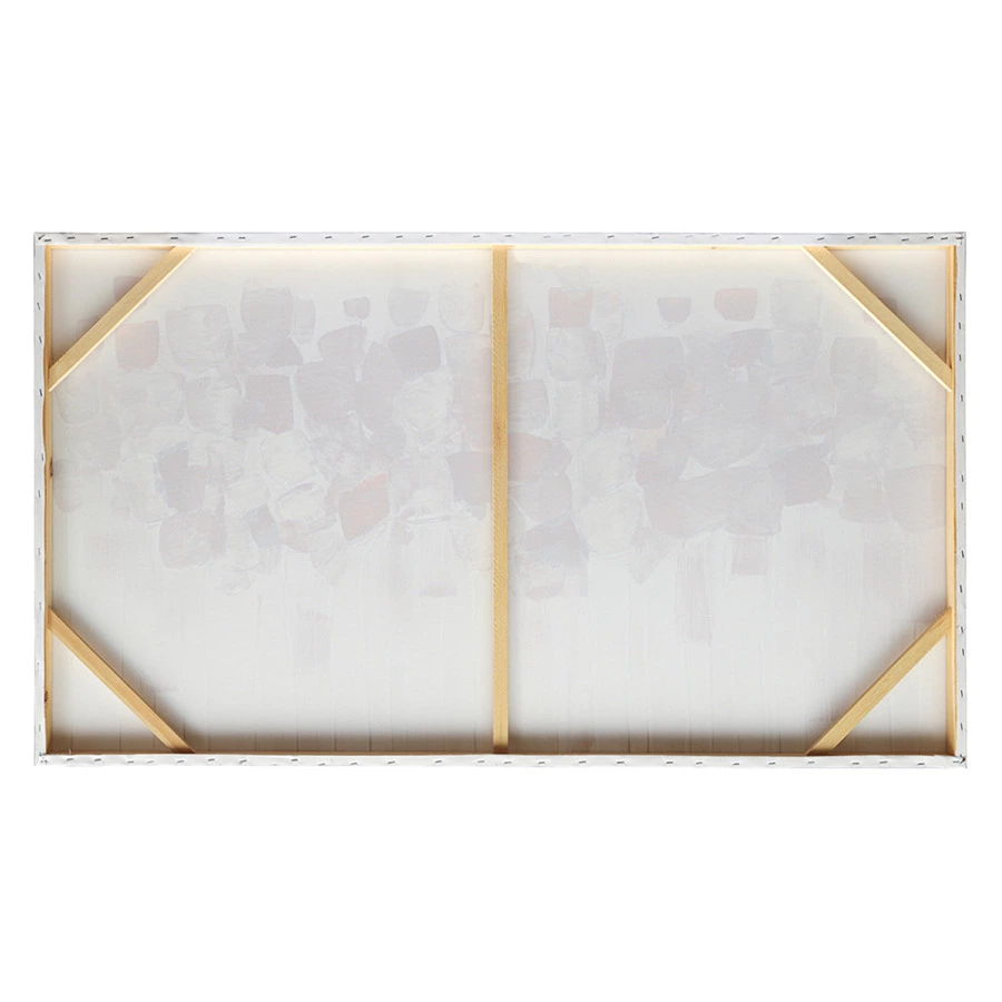 Панно декоративное Bergenson Bjorn Fleur, 80х140 см, бежевое