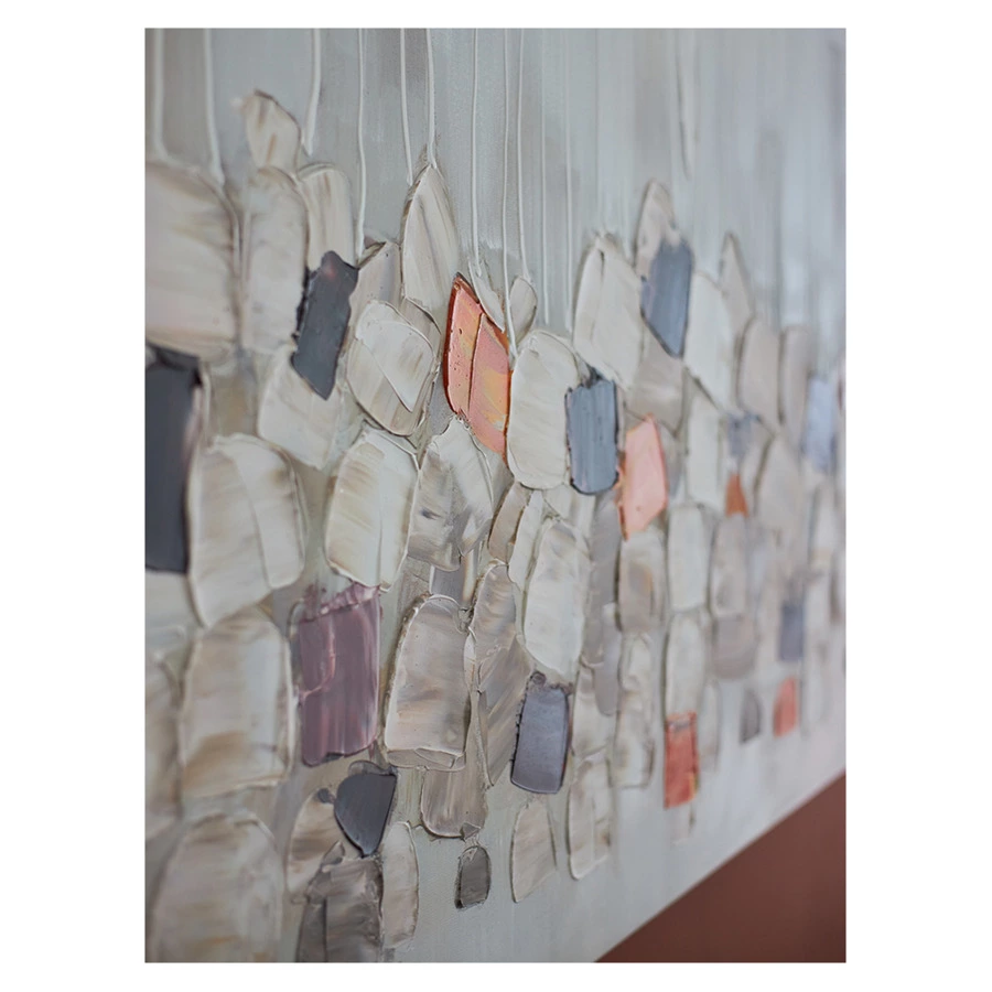 Панно декоративное Bergenson Bjorn Fleur, 80х140 см, бежевое