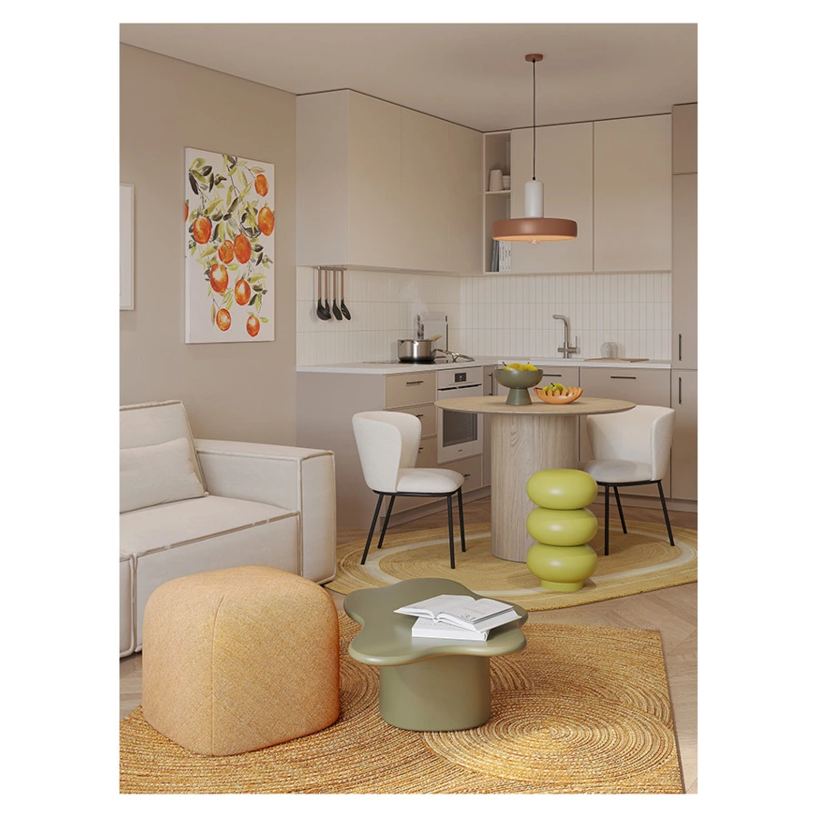 Панно декоративное Bergenson Bjorn Juicy orange, 70х100 см