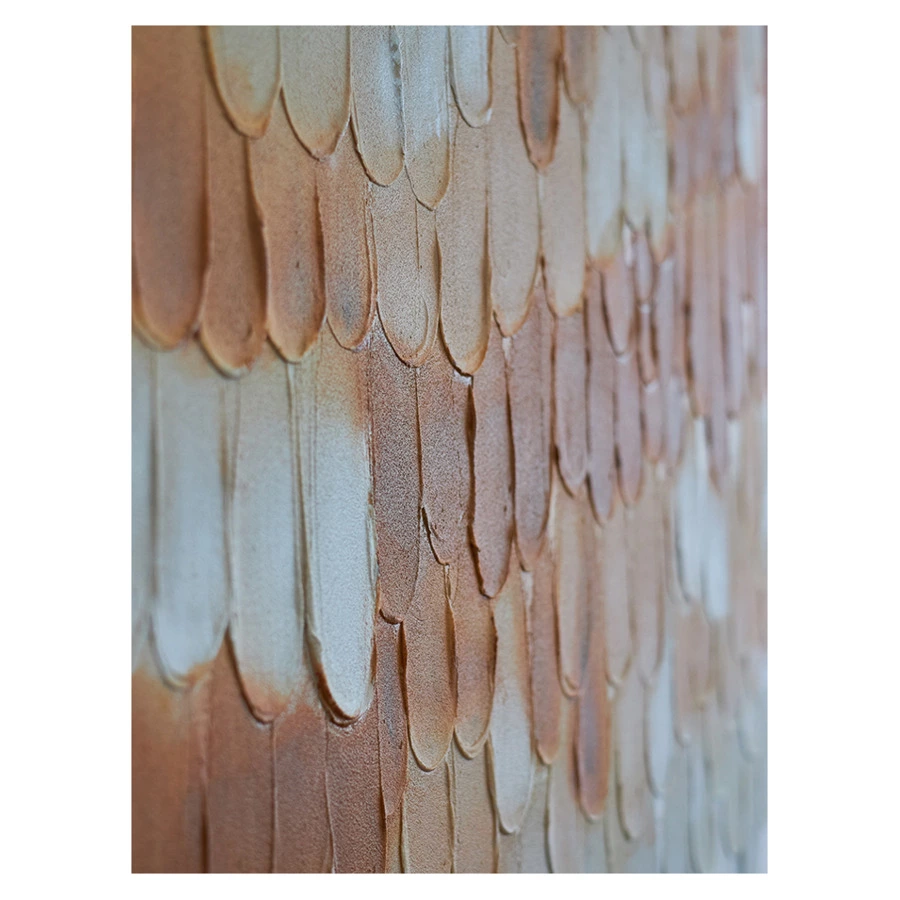 Панно декоративное Bergenson Bjorn с ручной росписью By Feel, 120х80 см, охра