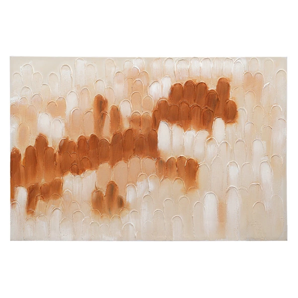 Панно декоративное Bergenson Bjorn с ручной росписью By Feel, 120х80 см, охра