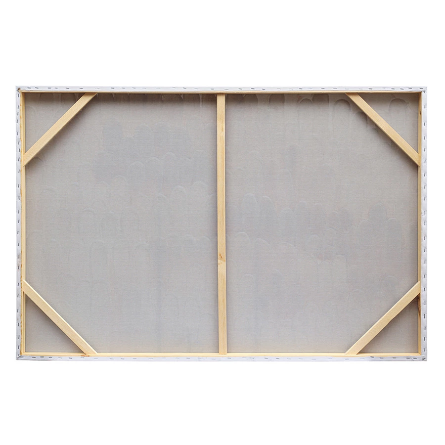 Панно декоративное Bergenson Bjorn с ручной росписью By Feel, 120х80 см, охра