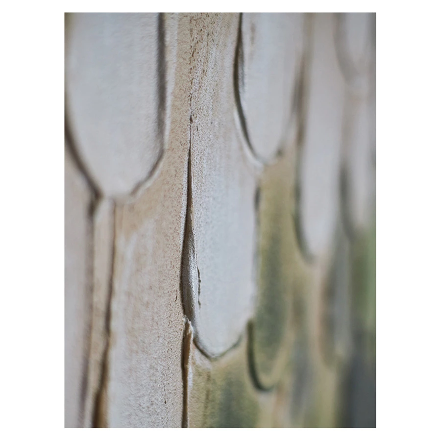 Панно декоративное Bergenson Bjorn с ручной росписью By Feel, 140х70 см, хаки