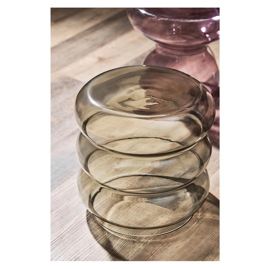 Столик приставной Bergenson Bjorn Vivlend, D38 см, серо-зеленый, сталь