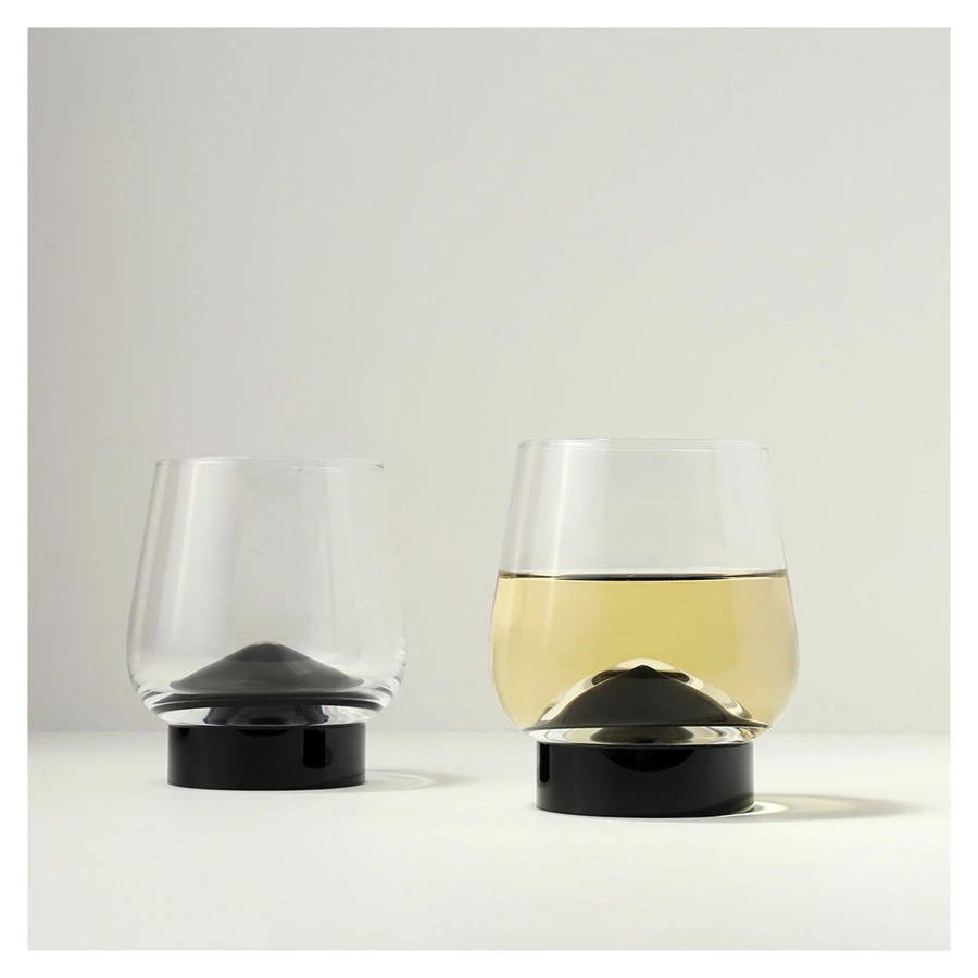 Набор бокалов для виски Liberty Jones Obsidian, 380 мл, 2 шт, хрусталин