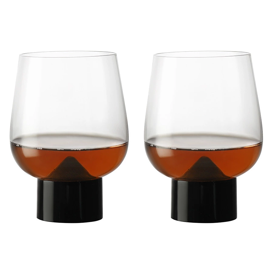 Набор бокалов для виски Liberty Jones Obsidian, 490 мл, 2 шт, хрусталин