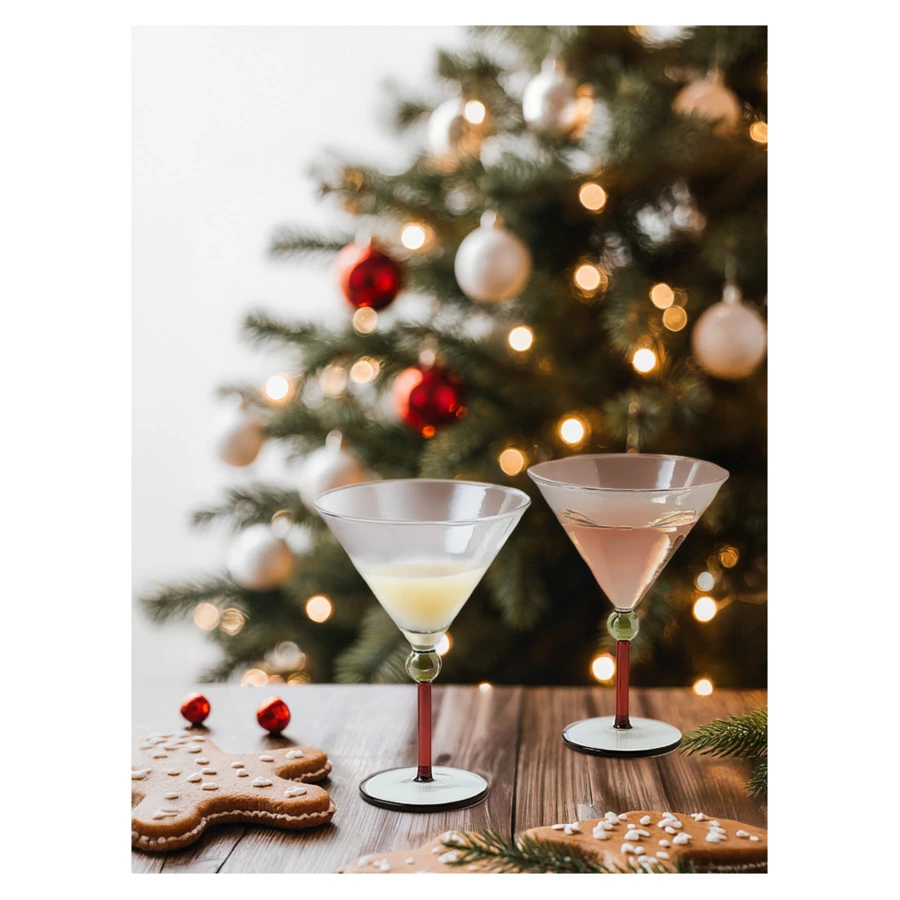 Набор креманок Liberty Jones Orb, 260 мл, зеленый/красный, 2 шт.