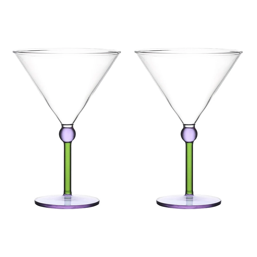 Набор креманок Liberty Jones Orb, 260 мл, сиреневый/зеленый, 2 шт.