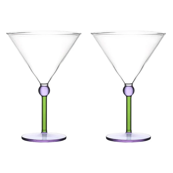 Набор креманок Liberty Jones Orb, 260 мл, сиреневый/зеленый, 2 шт.