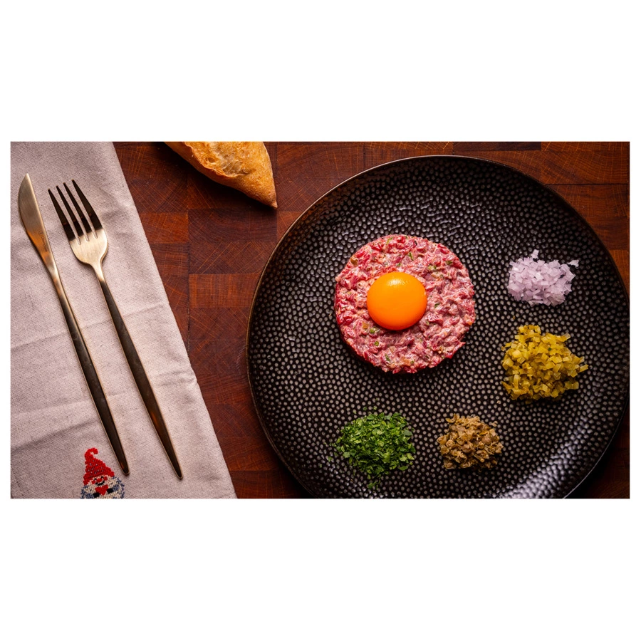 Набор столовых приборов Liberty Jones Globe на 4 персоны, 16 предметов, золотистые матовые