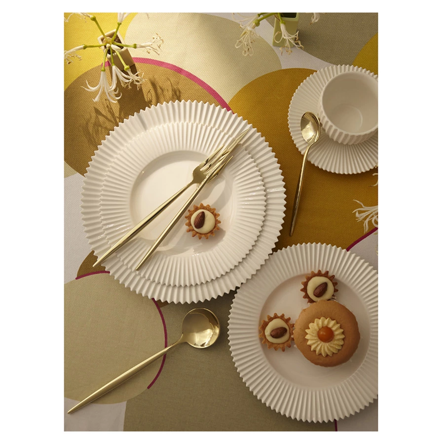 Набор столовых приборов Liberty Jones Globe на 4 персоны, 16 предметов, золотистые