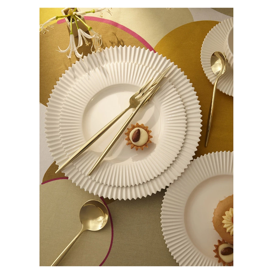 Набор столовых приборов Liberty Jones Globe на 4 персоны, 16 предметов, золотистые