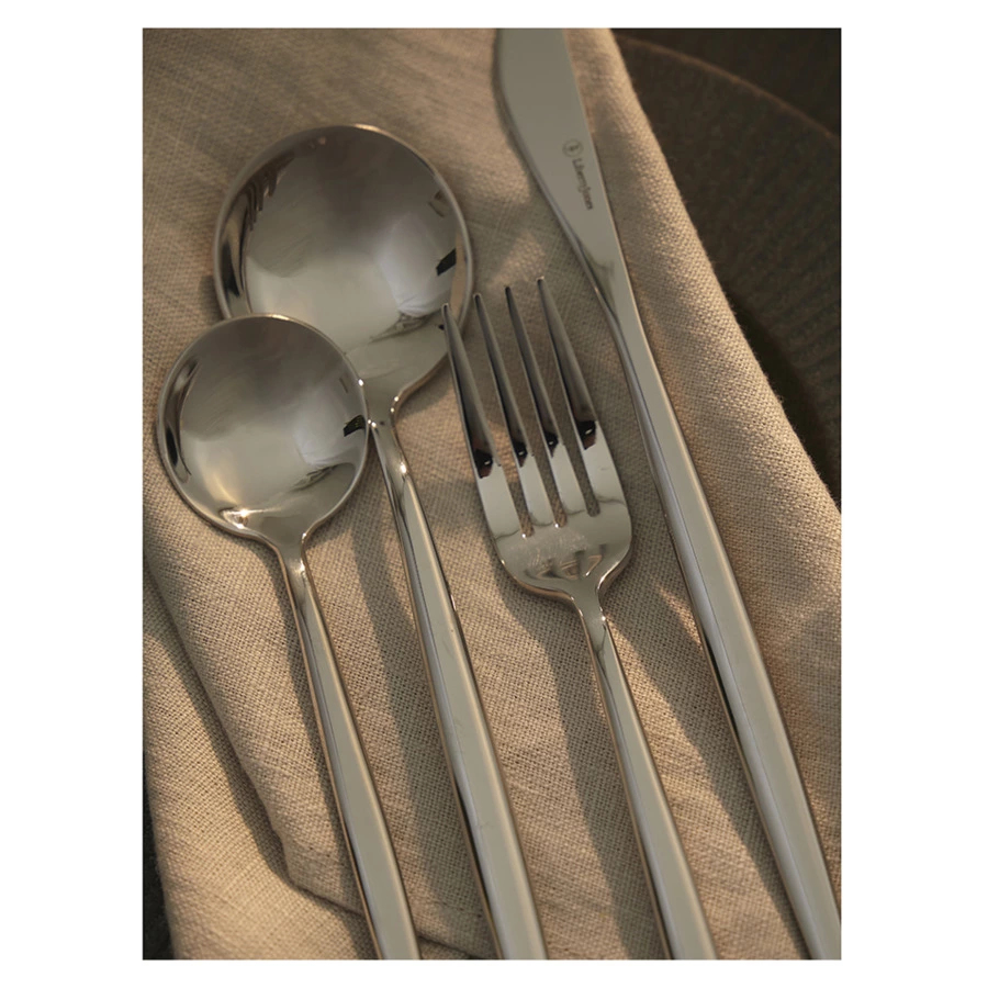 Набор столовых приборов Liberty Jones Globe на 4 персоны, 16 предметов, серебристые