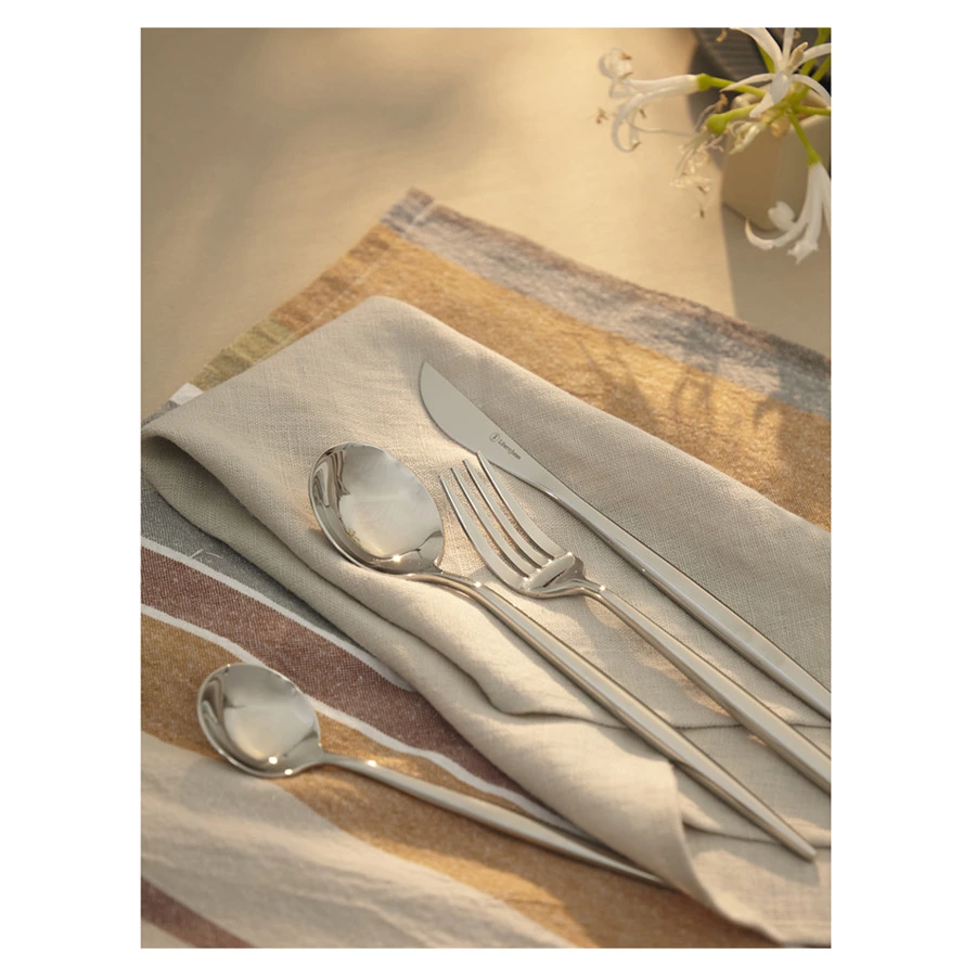 Набор столовых приборов Liberty Jones Globe на 4 персоны, 16 предметов, серебристые