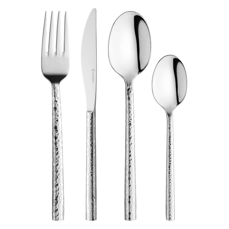 Набор столовых приборов Liberty Jones Silverware на 4 персоны, 16 предметов, серебристые