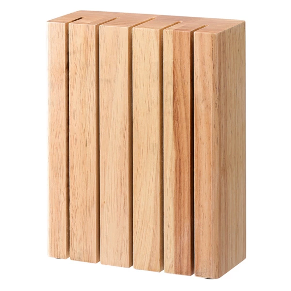 Подставка для 5 ножей Liberty Jones Hevea, светлое каучуковое дерево