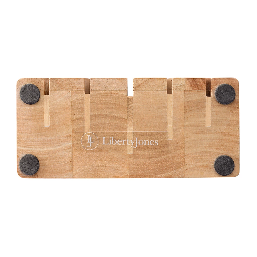 Подставка для 5 ножей Liberty Jones Hevea, светлое каучуковое дерево