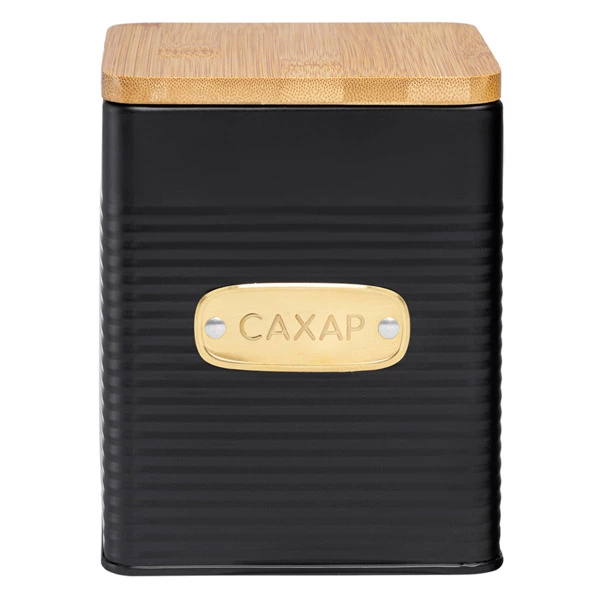 Банка для хранения сахара Smart Solutions Irmel, 1,7 л, графит