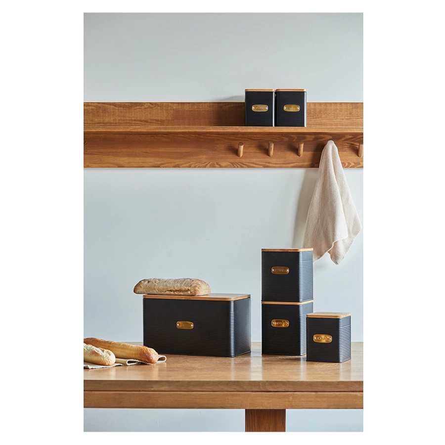 Банка для хранения соли Smart Solutions Irmel, 1,7 л, графит