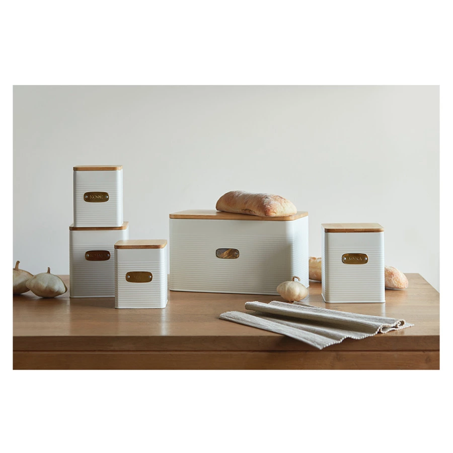 Банка для хранения соли Smart Solutions Irmel, 1,7 л, молочная