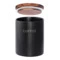 Банка керамическая для хранения кофе, 650 мл, черная