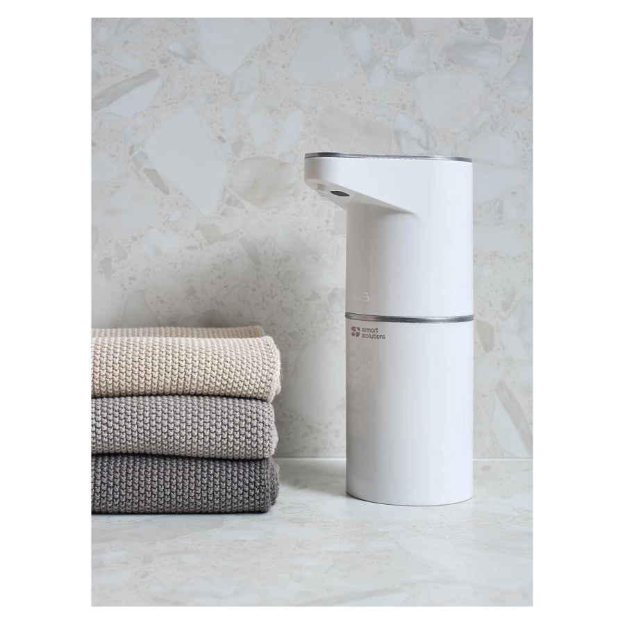 Диспенсер сенсорный для жидкого мыла Smart Solutions Lume, 350 мл, белый, пластик