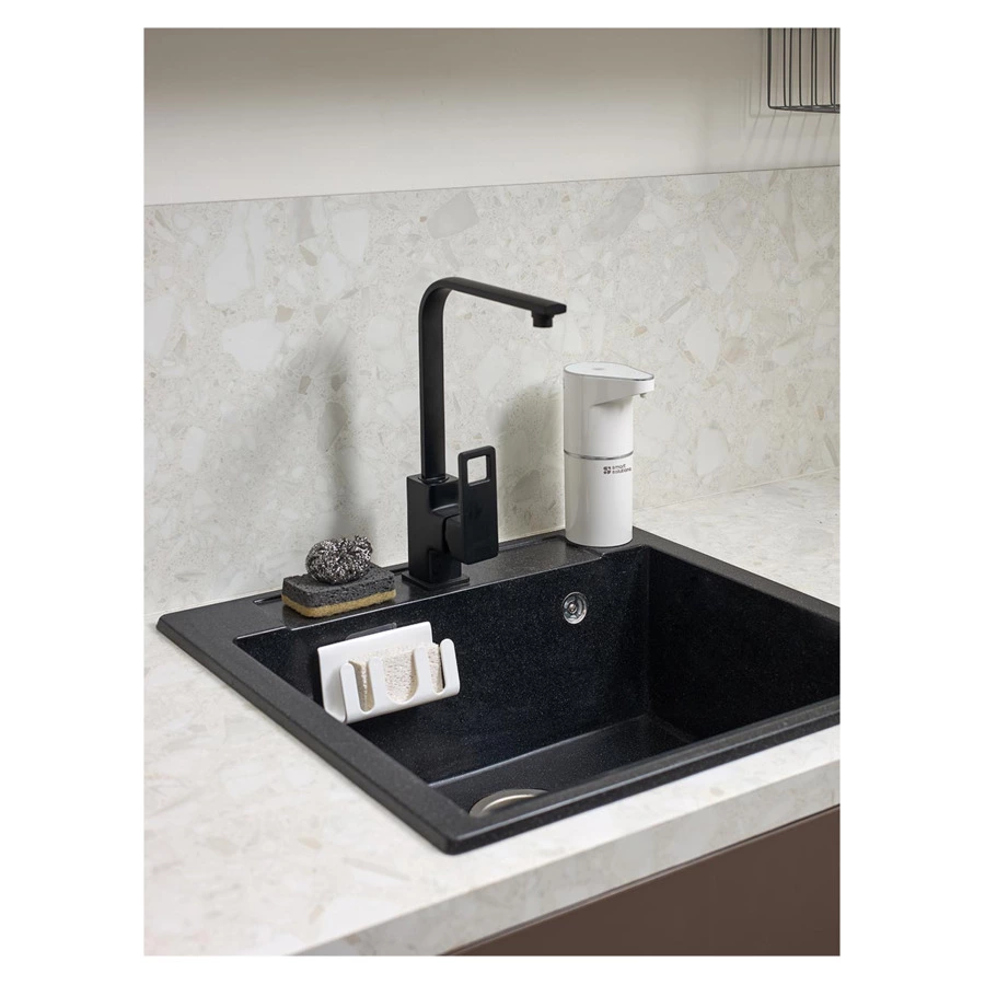 Диспенсер сенсорный для жидкого мыла Smart Solutions Lume, 350 мл, белый, пластик