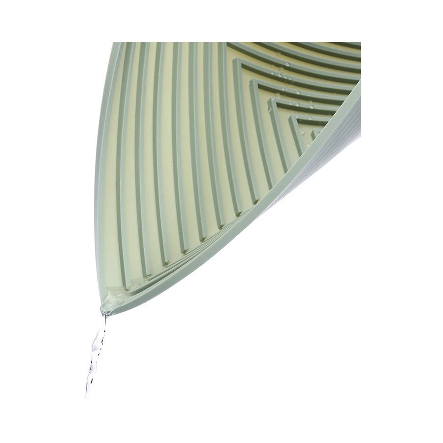 Коврик для сушки посуды Smart Solutions Dry Flex, 34,5х31,5 см, шалфей, силикон