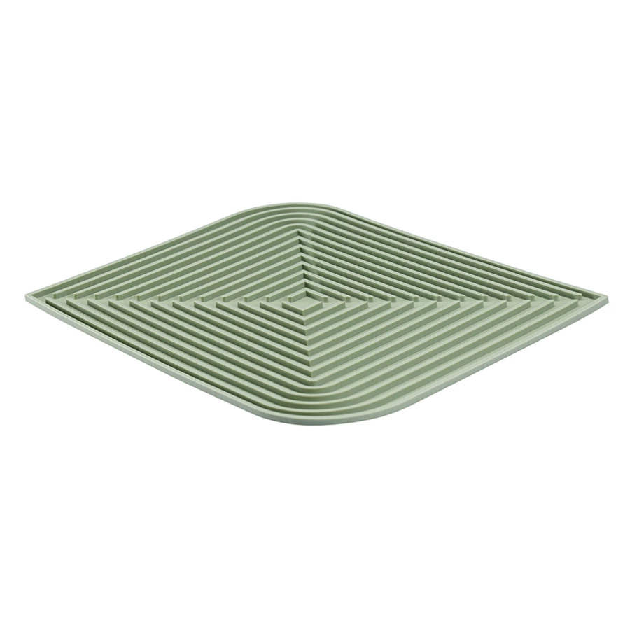 Коврик для сушки посуды Smart Solutions Dry Flex, 34,6х44,6 см, шалфей, силикон