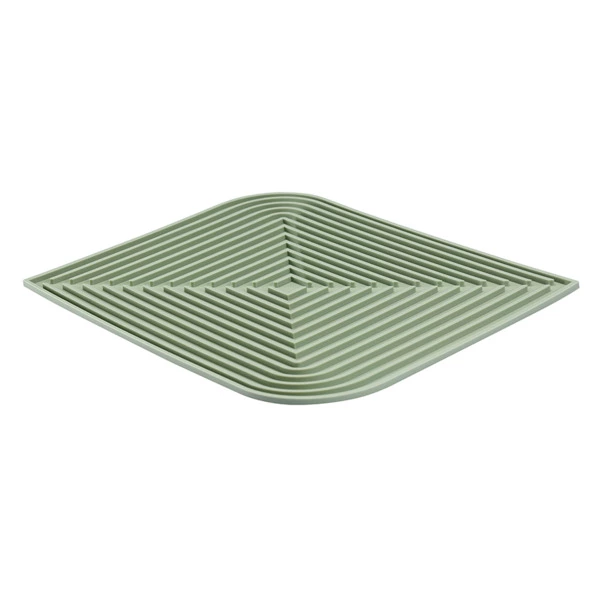 Коврик для сушки посуды Smart Solutions Dry Flex, 34,6х44,6 см, шалфей, силикон