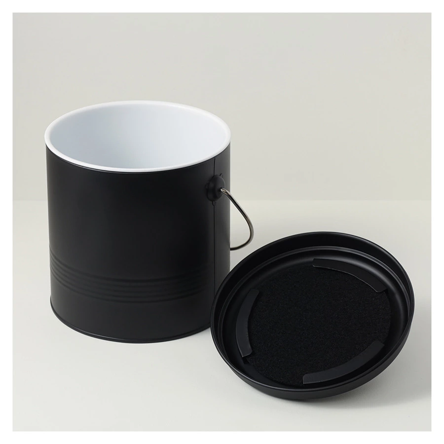 Контейнер для пищевых отходов с фильтром Smart Solutions Irmel, 3,5 л, графит