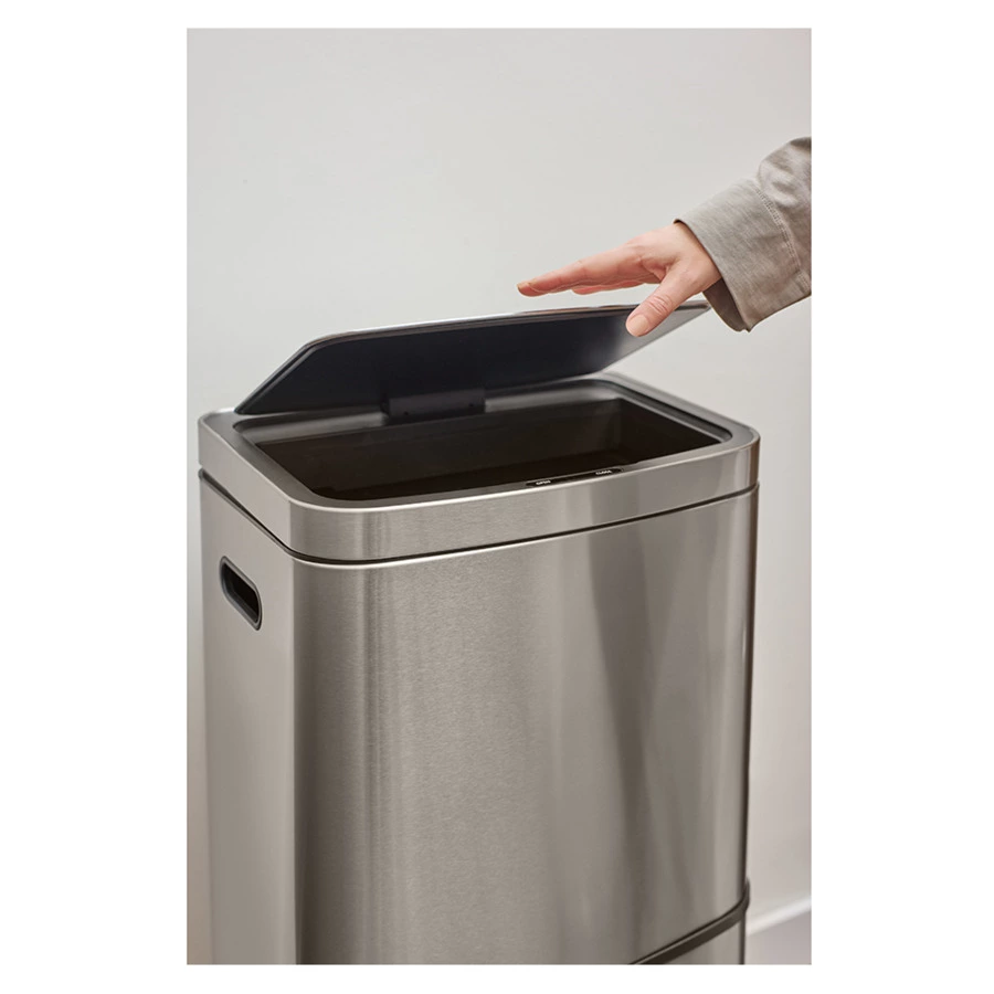 Контейнер мусорный с 2-мя отделениями Smart Solutions Smart Bin, сенсорный, 60 л