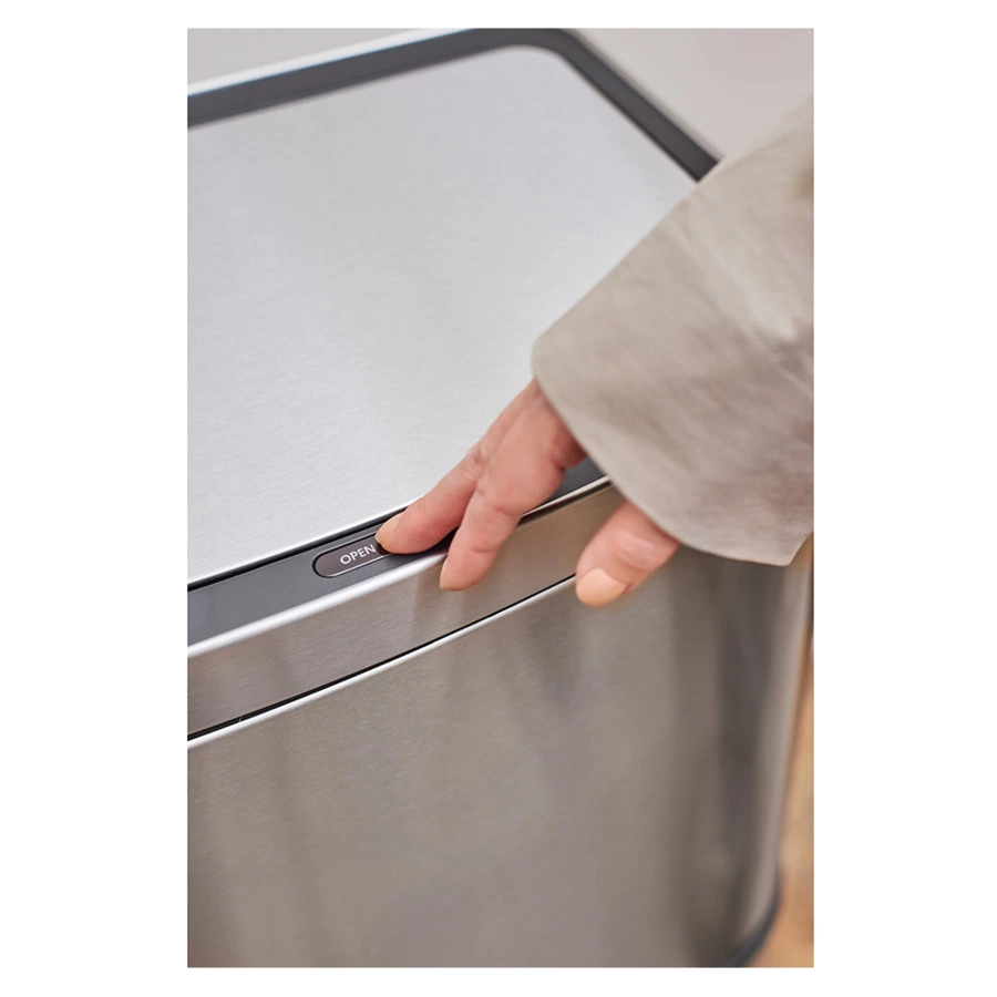 Контейнер мусорный с 2-мя отделениями Smart Solutions Smart Bin, сенсорный, 60 л