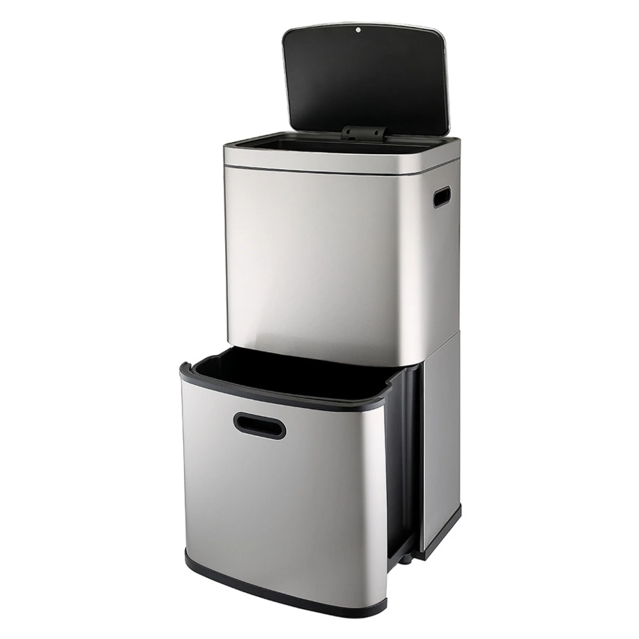 Контейнер мусорный с 2-мя отделениями Smart Solutions Smart Bin, сенсорный, 60 л