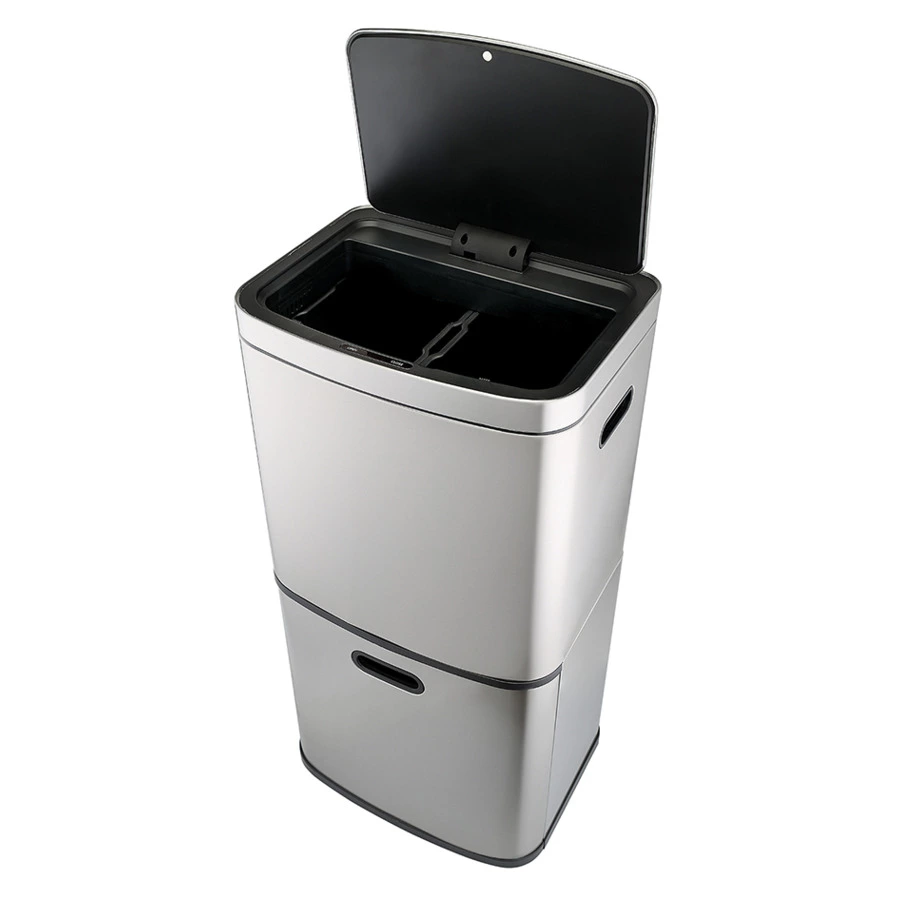 Контейнер мусорный с 2-мя отделениями Smart Solutions Smart Bin, сенсорный, 60 л