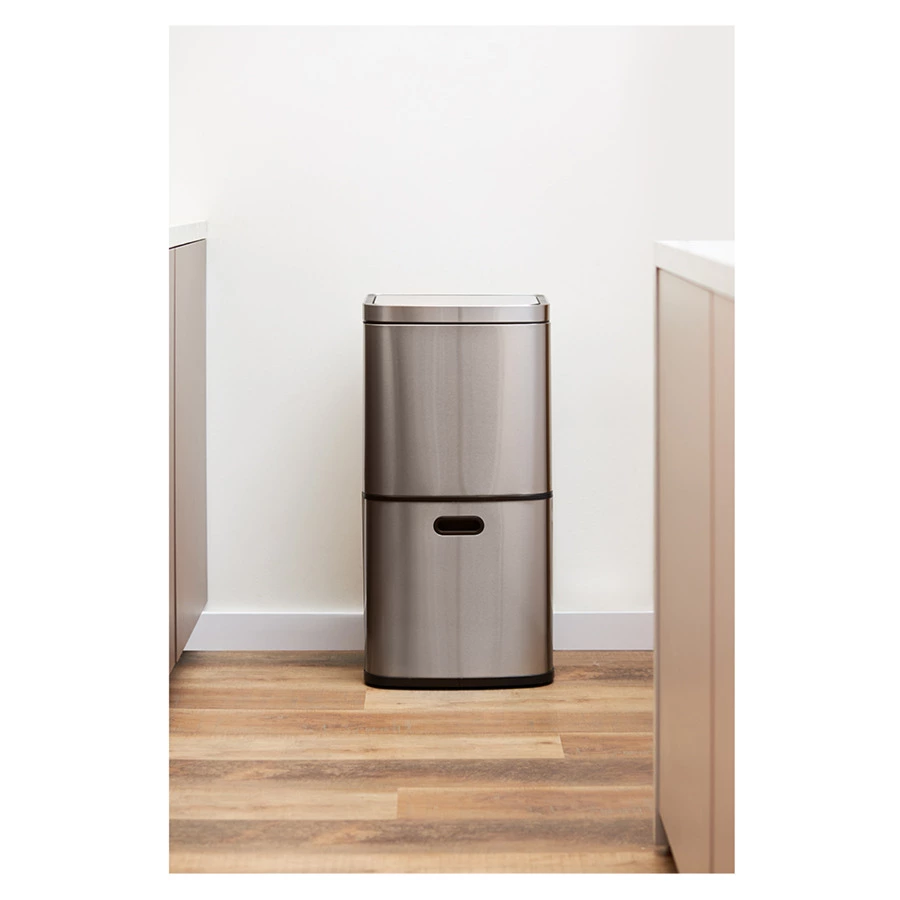 Контейнер мусорный с 2-мя отделениями Smart Solutions Smart Bin, сенсорный, 60 л