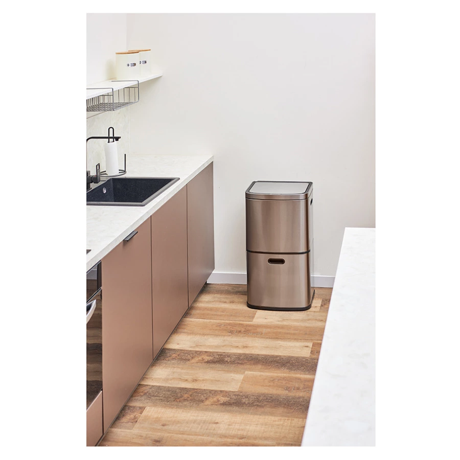 Контейнер мусорный с 2-мя отделениями Smart Solutions Smart Bin, сенсорный, 60 л