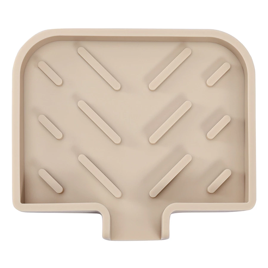 Мыльница Smart Solutions Dry Flex, бежевая, силикон