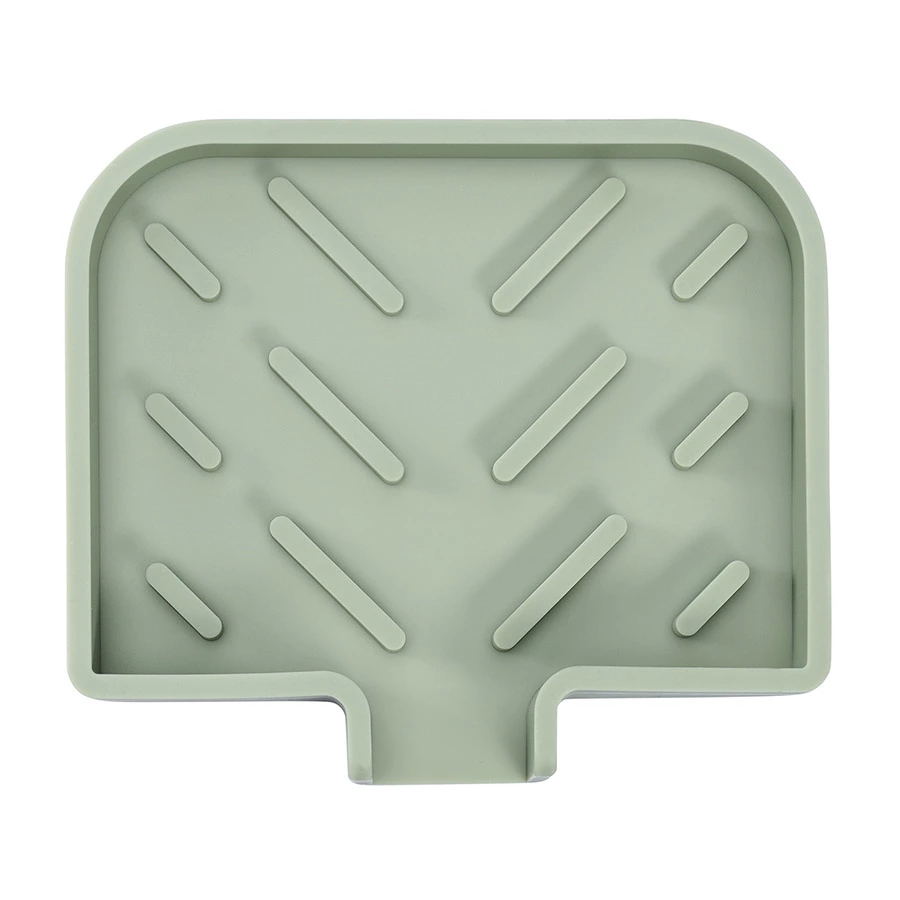 Мыльница Smart Solutions Dry Flex, шалфей, силикон