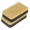 Набор губок для посуды из целлюлозы и кокосового волокна Smart Solutions Eco Sponge, черные, 6 шт.