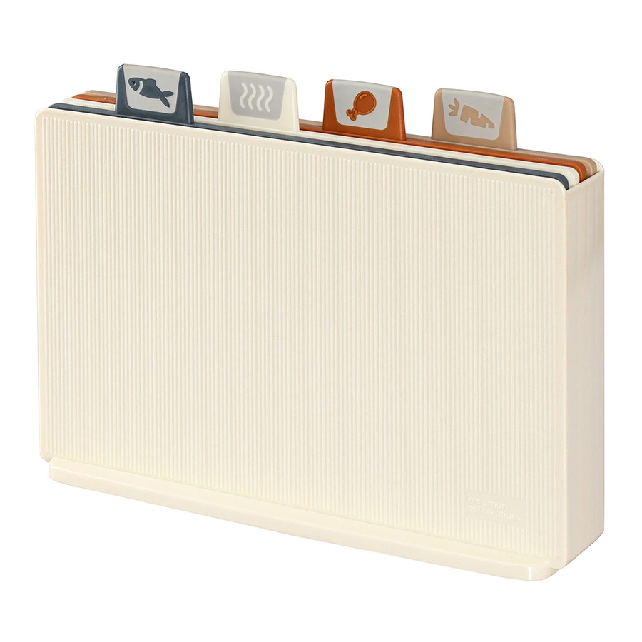 Набор из 4-х разделочных досок с держателем Smart Solutions Cut&Store