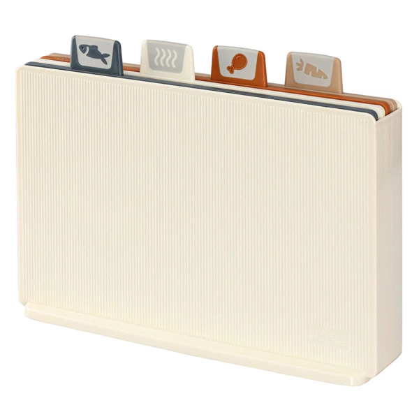 Набор из 4-х разделочных досок с держателем Smart Solutions Cut&Store