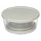Набор контейнеров для запекания и хранения круглые с крышками Smart Solutions, 4 шт, серые