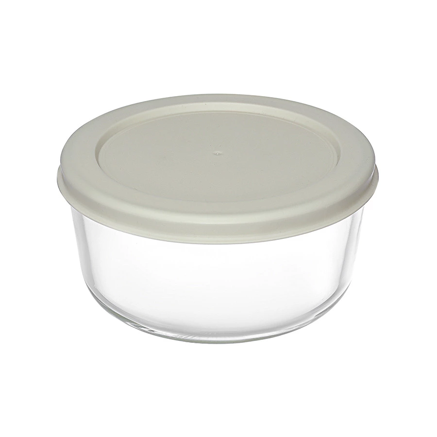 Набор контейнеров для запекания и хранения круглые с крышками Smart Solutions, 4 шт, серые