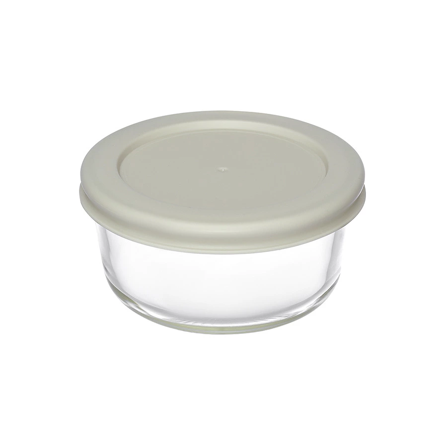 Набор контейнеров для запекания и хранения круглые с крышками Smart Solutions, 4 шт, серые