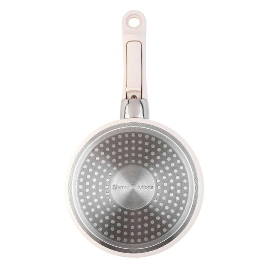 Набор посуды для приготовления со съемной ручкой Smart Ceramic, 7 предметов, цвета топленого молока