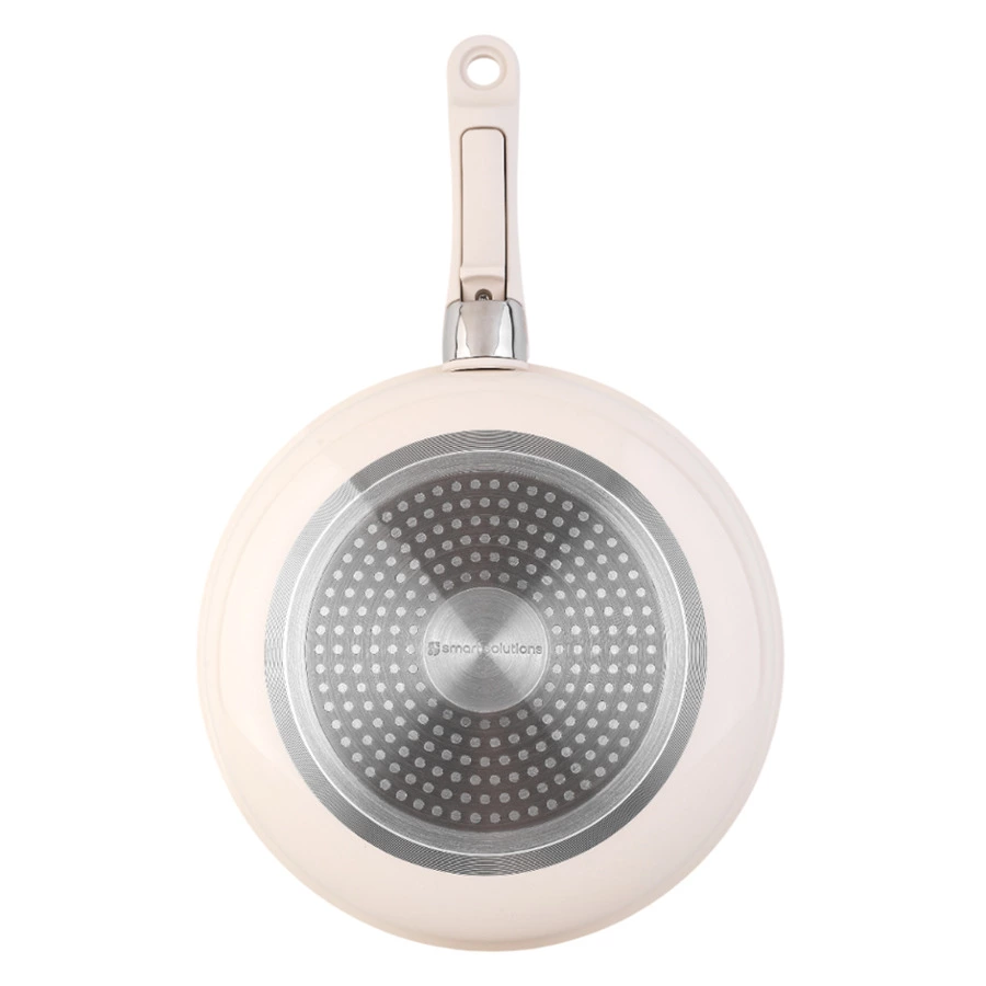 Набор посуды для приготовления со съемной ручкой Smart Ceramic, 7 предметов, цвета топленого молока