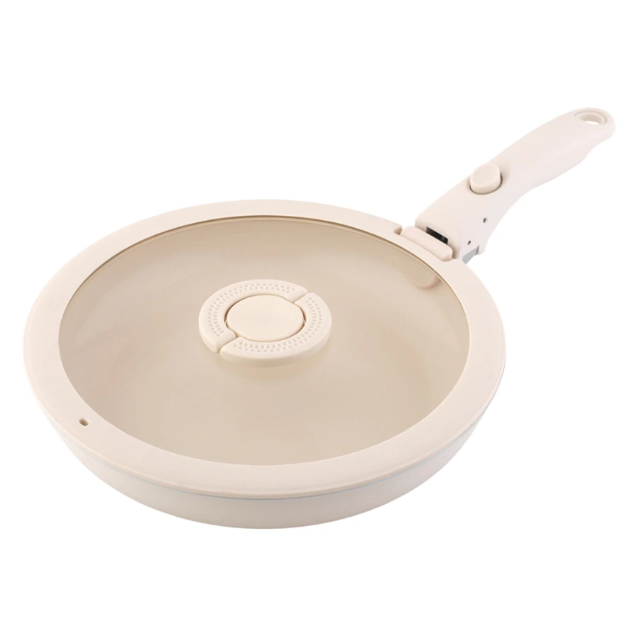 Набор посуды для приготовления со съемной ручкой Smart Ceramic, 7 предметов, цвета топленого молока