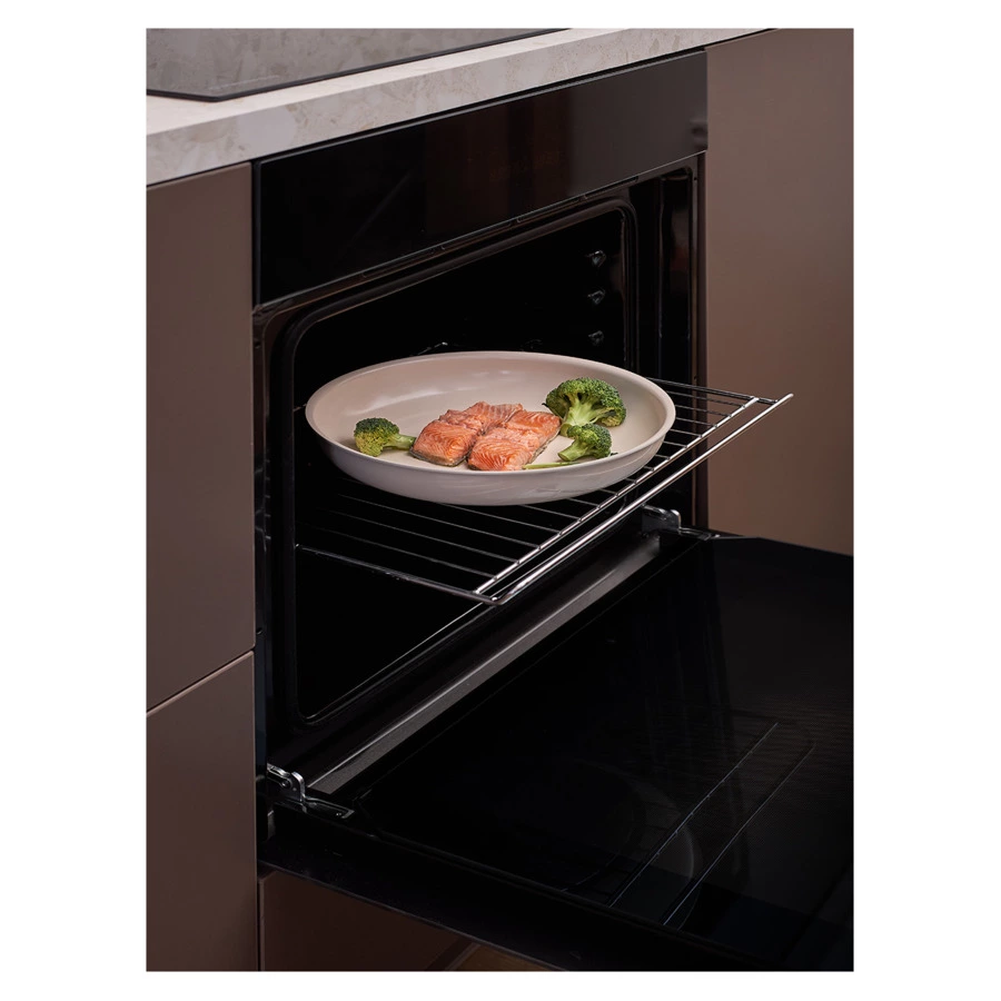 Набор посуды для приготовления со съемной ручкой Smart Ceramic, 7 предметов, цвета топленого молока